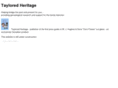 tayloredheritage.com