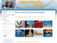 babyandfamilyholiday.com