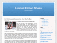 limitededitionshoes.net
