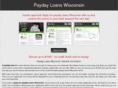 paydayloanswisconsin.net