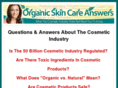 organicskincareanswers.com