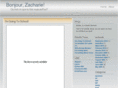 bonjourzacharie.com