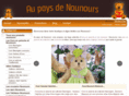 aupaysdenounours.com