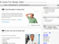cureforbodyodor.com