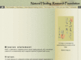 naturalhealingresearch.org