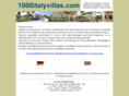 1000italyvillas.com