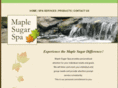 maplesugarspa.com