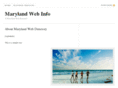 marylandwebinfo.com