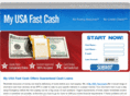 myusafastcash.com
