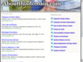 aboutthisdomain.com
