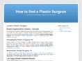 howtofindaplasticsurgeon.com