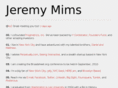 jeremymims.com