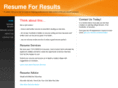 resumeforresults.com