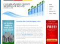 canadianbadcreditmortgageloans.com