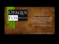 opaquefox.com