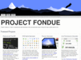 projectfondue.com