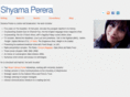 shyamaperera.com