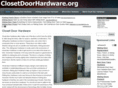 closetdoorhardware.org