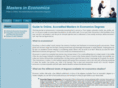 mastersineconomics.com