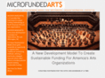 microfundedarts.com