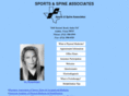 sportsandspineassociates.com