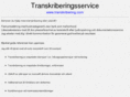 transkribering.com