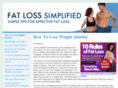 fatlosssimplified.com