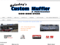 holadayscustommuffler.com