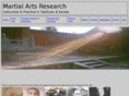 martialartsresearch.org