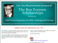 beneversonscholarship.com