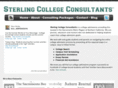 sterlingcollegeconsultants.com
