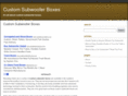 customsubwooferboxes.org