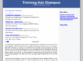 thinninghairshampoo.net