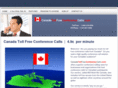 canadatollfreeconferencecalls.com