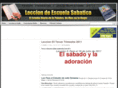 lecciondeescuelasabatica.com