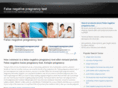 falsenegativepregnancytest.net
