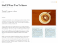 stuffiwantyoutoknow.com