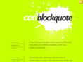 conblockquote.com