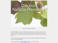 discountnaturalremedies.com