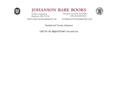 johansonrarebooks.com