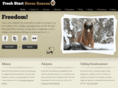 freshstarthorserescue.com