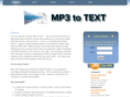 mp3totext.com