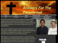 answersfortheparanormal.org