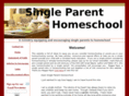 singleparenthomeschool.org