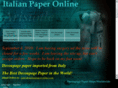 italianpaperonline.com