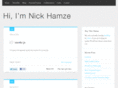 nickhamze.com