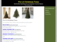 pre-lit-christmastrees.com