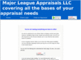 majorleagueappraisals.com