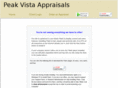 peakvistaappraisal.com