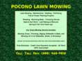 poconolawnmowing.com